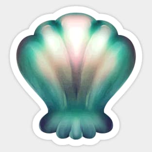 Mermaid Clamshell Sticker